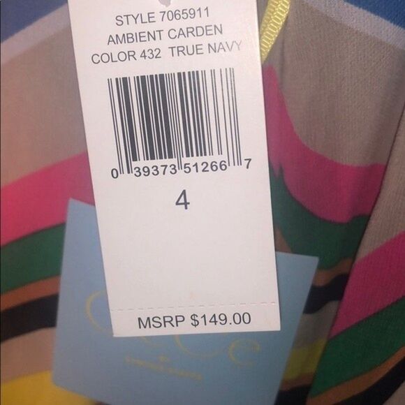 CeCe x Cynthia Steffe Multi Color Chevron Dress (T253) - Picture 5 of 7